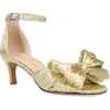 Pelle Moda Utika Ankle Strap Kitten Heel Sandal