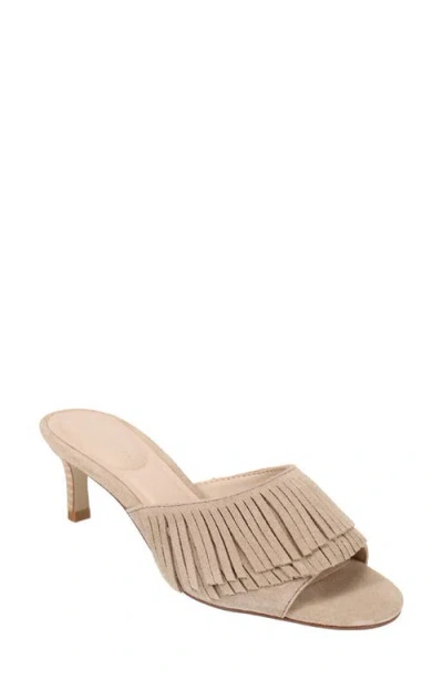 Pelle Moda Venna Fringe Slide Sandal In Multi
