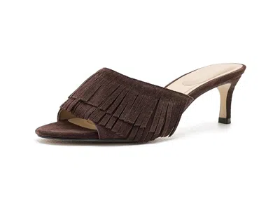 Pelle Moda Venna Slide Sandals Women's Sandals Espresso: 11 M In Brown