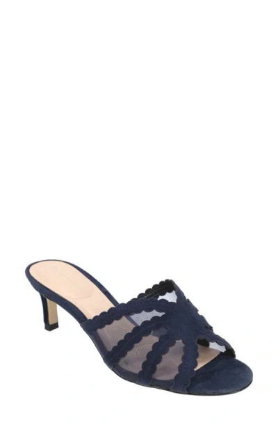Pelle Moda Vione Kitten Heel Slide Sandal In Multi