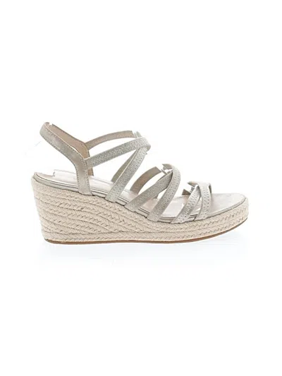 Pre-owned Pelle Moda Wedges In Brown