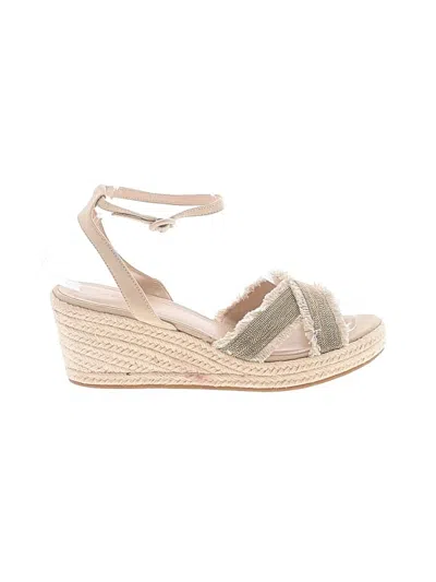 Pre-owned Pelle Moda Wedges In Ivory