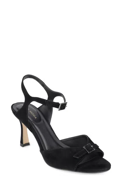 Pelle Moda Winny Calf Hair Sandal In Animal Print