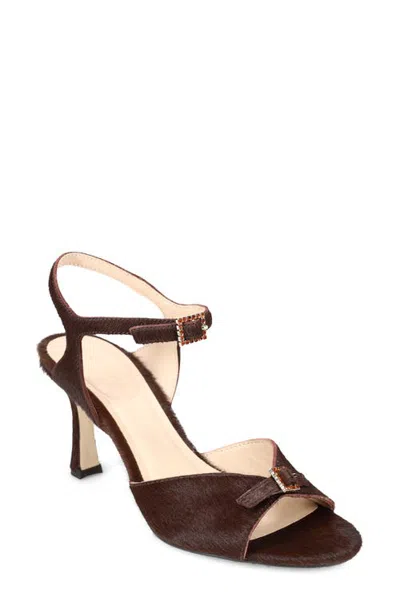 Pelle Moda Winny Calf Hair Sandal In Multi