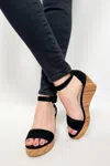 Pelle Moda Witten Sandal In Black In Black