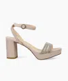 Pelle Moda Aliana Ankle Strap Sandal In Multi