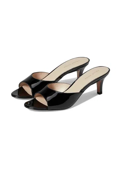 Pelle Moda Women's Balin Kitten Heel In Black Patent