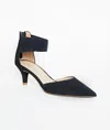 Pelle Moda Women's Cam Shoes In Midnight Kid Suede In Multi