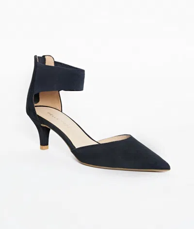Pelle Moda Women's Cam Shoes In Midnight Kid Suede In Multi