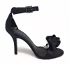 Pelle Moda Women's Evlin Sl Silk Heels In Black Silk In Multi