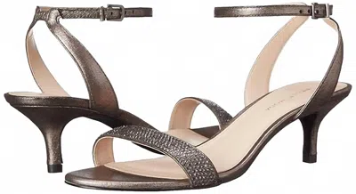 Pelle Moda Women's Fabia 2 Sandal In Pewter In Multi