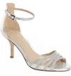 Pelle Moda Women's Isabel Open Toe Sandal In Silver In Gold