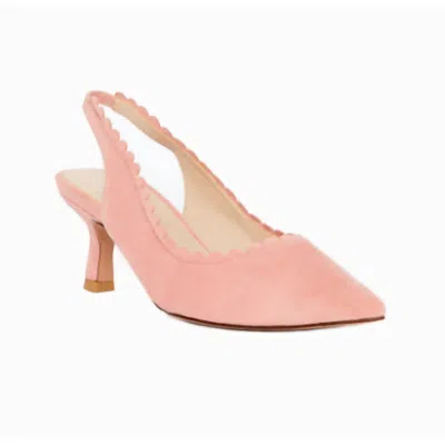 Pelle Moda Women's Kelsa Sling Back Heel In Peony Pink
