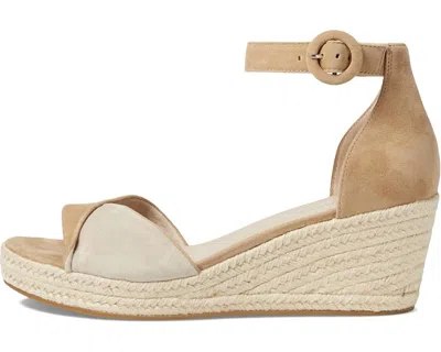 Pelle Moda Women's Kove Wedge Sandals In Latte Beige In Multi