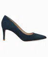 Pelle Moda Women's Lizel Mid Heel In Midnight Kid Suede In Multi