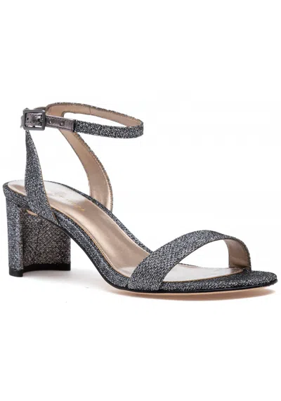 Pelle Moda Women's Moira 2 Sandal In Pewter In Silver