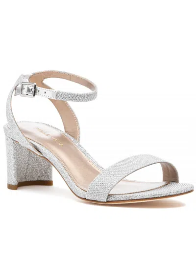 Pelle Moda Women's Moira 2 Sandal In Silver