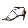Pelle Moda Ura Leather Sandal In Black