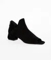 Pelle Moda Women's Vonn Bootie In Black Kid Suede In Multi