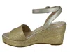 Pelle Moda Women's Wilder Espadrille In Gold In Gold