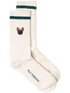 Pelo Foundation Bouledogue Socks In White