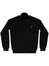 Pelo Foundation Yorkshire Roll Neck Jumper In Black