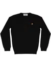 Pelo Foundation Wolf-appliqué Jumper In Black