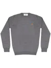 Pelo Foundation Dog-appliqué Jumper In Grey