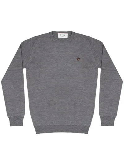 PELO FOUNDATION DOG-APPLIQUÉ JUMPER