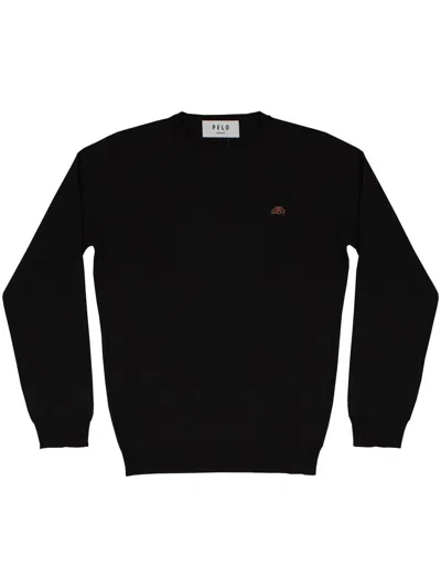 Pelo Foundation Girocollo Merinos Clothing In Black
