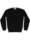 Pelo Foundation Dog-appliqué Jumper In Black