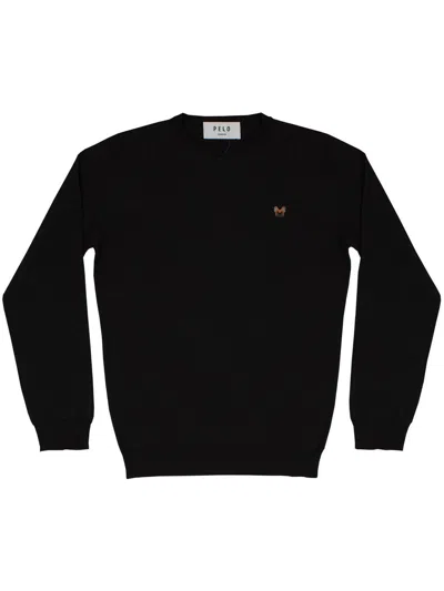 Pelo Foundation Girocollo Merinos Clothing In Black