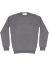 Pelo Foundation Dog-appliqué Jumper In Grey