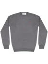 Pelo Foundation Dog-appliqué Jumper In Grey