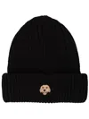 Pelo Foundation Labrador Patch Beanie In Black
