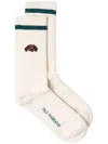 Pelo Foundation Sausage Dog Socks In White
