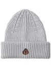 Pelo Foundation Yorkshire Beanie Hat In Grey