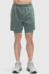 Peloton 5" Paceform Lined Run Short In Green