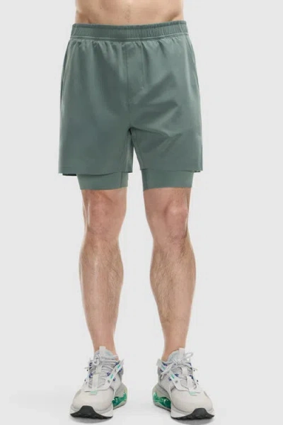 Peloton 5" Paceform Lined Run Short In Green