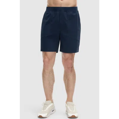 Peloton 7" Unlined Warp Knit Short In Blue