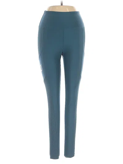 Pre-owned Peloton Active Pants In Blue
