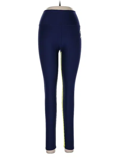 Pre-owned Peloton Active Pants In Blue