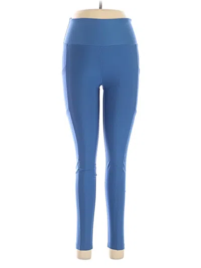 Pre-owned Peloton Active Pants In Blue