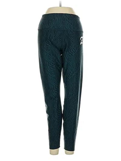 Pre-owned Peloton Active Pants In Blue