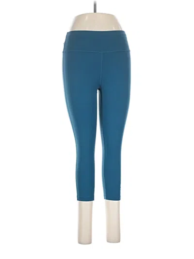 Pre-owned Peloton Active Pants In Blue