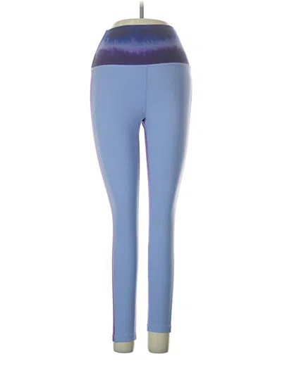 Pre-owned Peloton Active Pants In Blue