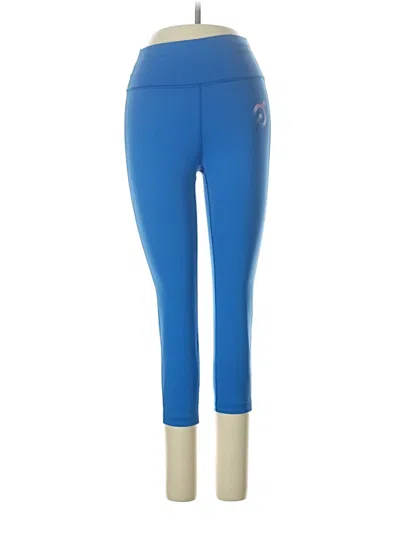 Pre-owned Peloton Active Pants In Blue