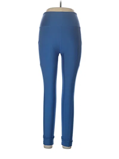 Pre-owned Peloton Active Pants In Blue