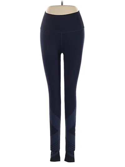 Pre-owned Peloton Active Pants In Blue
