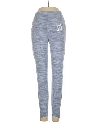 Pre-owned Peloton Active Pants In Blue